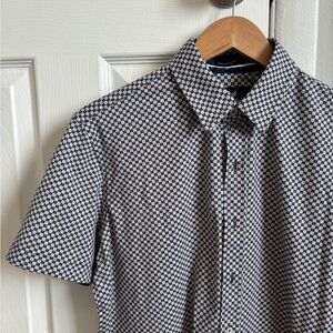 Buttercloth Men's Geo Patterned Shirt